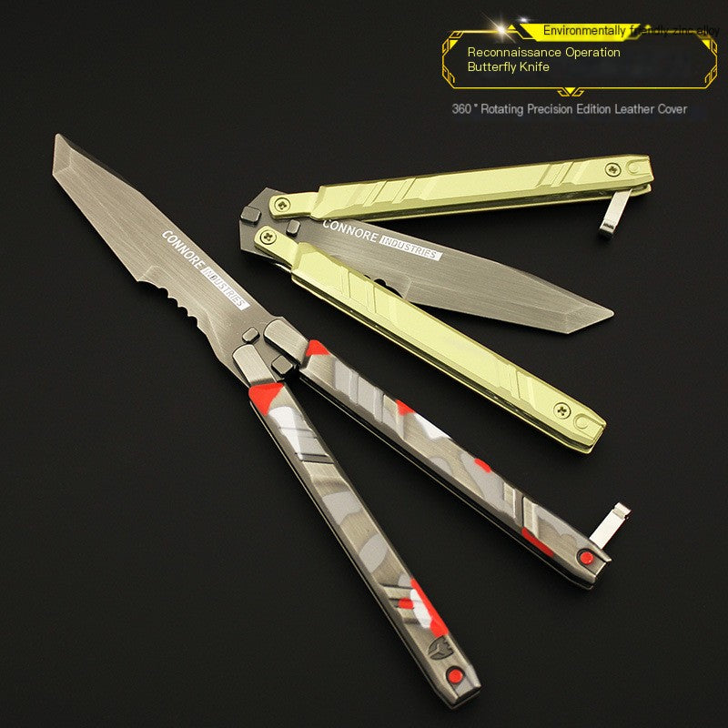 Valorant Recon Butterfly Knife Metal Model Toy (21cm)