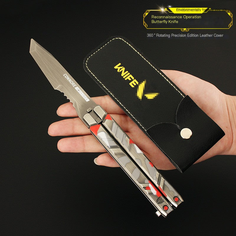 Valorant Recon Butterfly Knife Metal Model Toy (21cm)